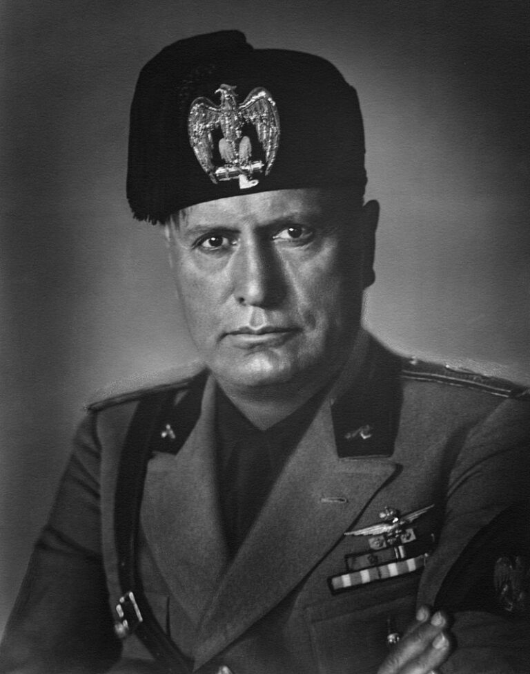 Benito Mussolini ví, že se musí vůči Lybijcům zachovat vstřícně. FOTO: www.historynet.comwww.gettyimages.it/Creative Commons/Public domain