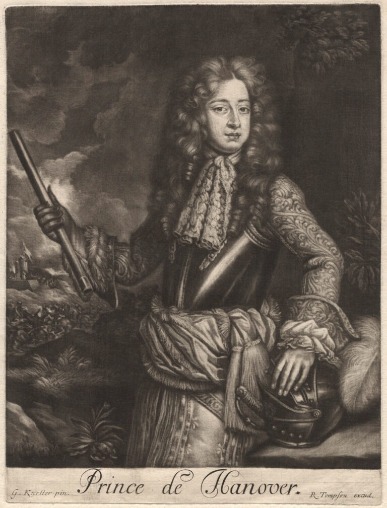 Jiří I. Ludvík (1660–1727) když ještě v roce 1680 nebyl králem. (Godfrey Kneller, volné dílo, commons.wikimedia)