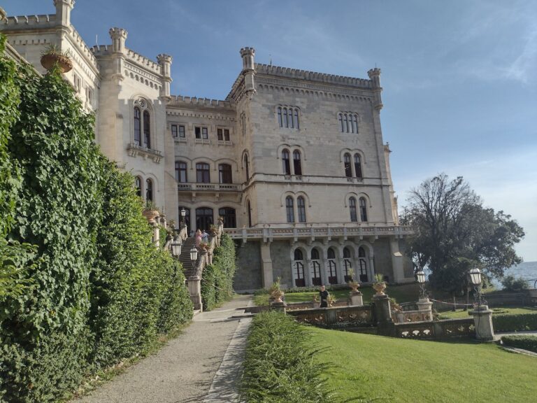 Vzorem ke stavbě zámečku byl italský zámek Miramare. Foto: Petr Matura