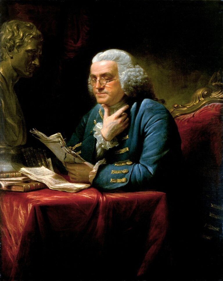 Benjamin Franklin dokáže, ze blesk je elektřina! Foto: WikiImages / Pixabay.