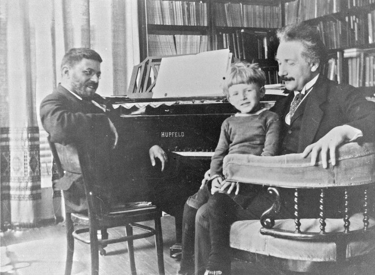 Einstein a jeho přítel Paul Ehrenfest v roce 1920, FOTO: Photo by Paul Ehrenfest's (1880-1933) associate/Creative Commons/Public domain