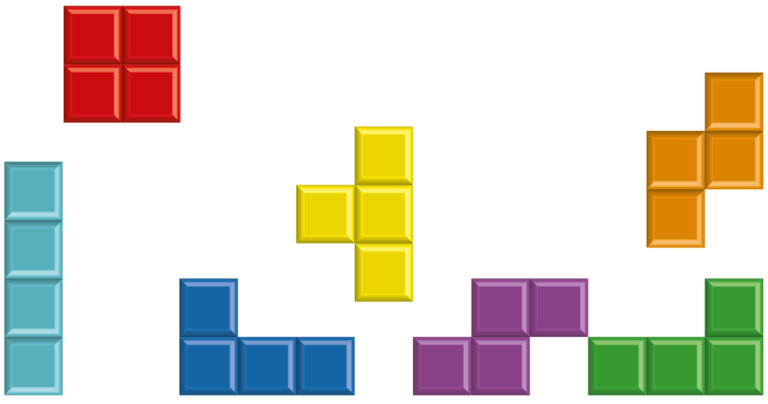 Kdo nehrál Tetris, jako by nebyl. Foto: Pixabay