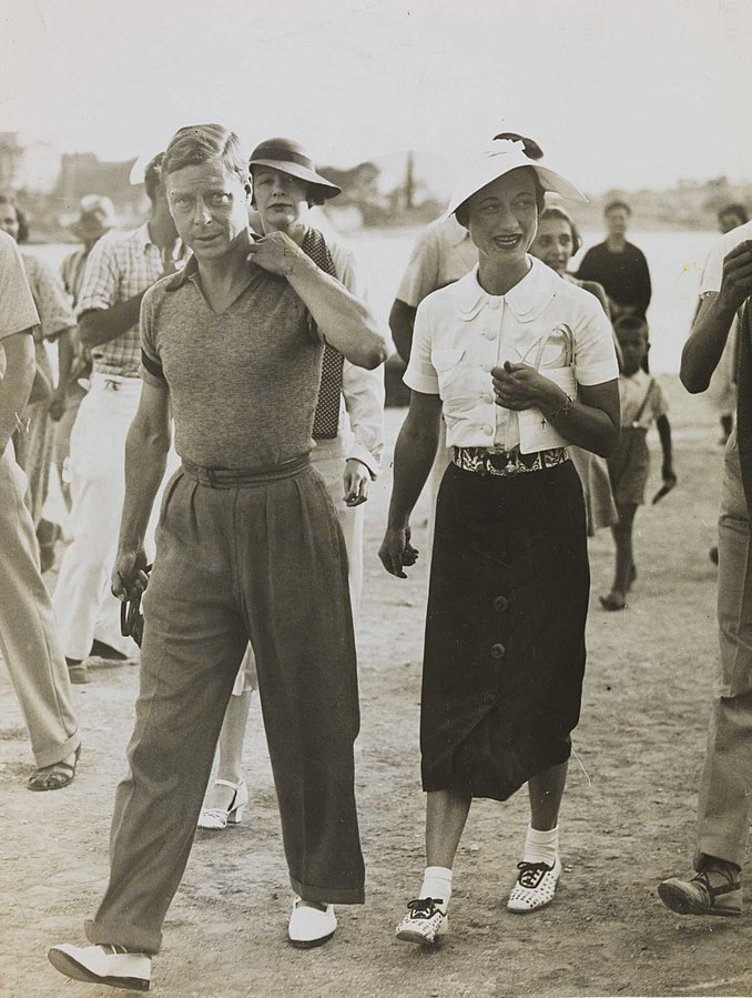 Eduard a Wallis Simpsonová na dovolené v Jugoslávii v roce 1936. Foto: CC