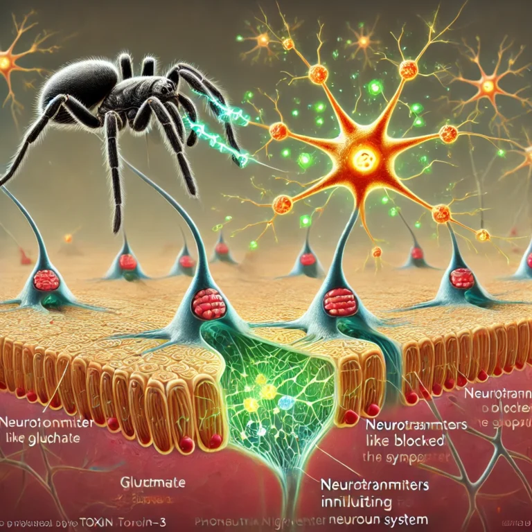 Jed působí tím, že inhibuje (zpomaluje nebo blokuje) uvolňování neurotransmiterů.