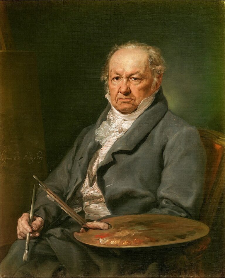 Autorem obou obrazů je Francisco Goya