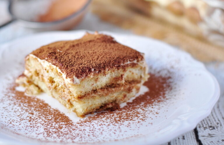 Jeden z nejlepších zákusků – tiramisu.