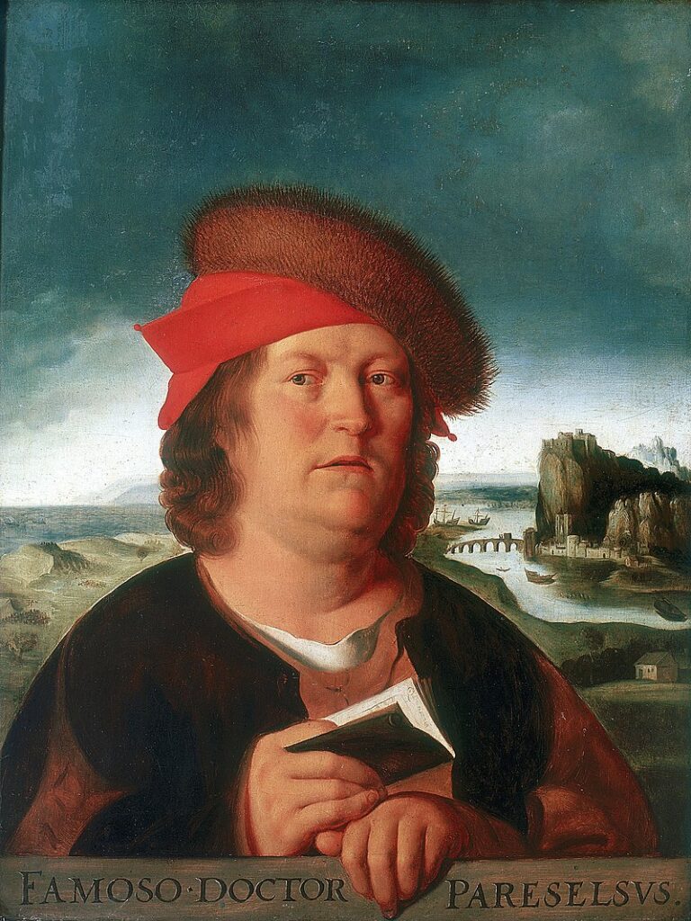 Paracelsus, vlastním jménem Philippus Aureolus Theophrastus Bombastus von Hohenheim