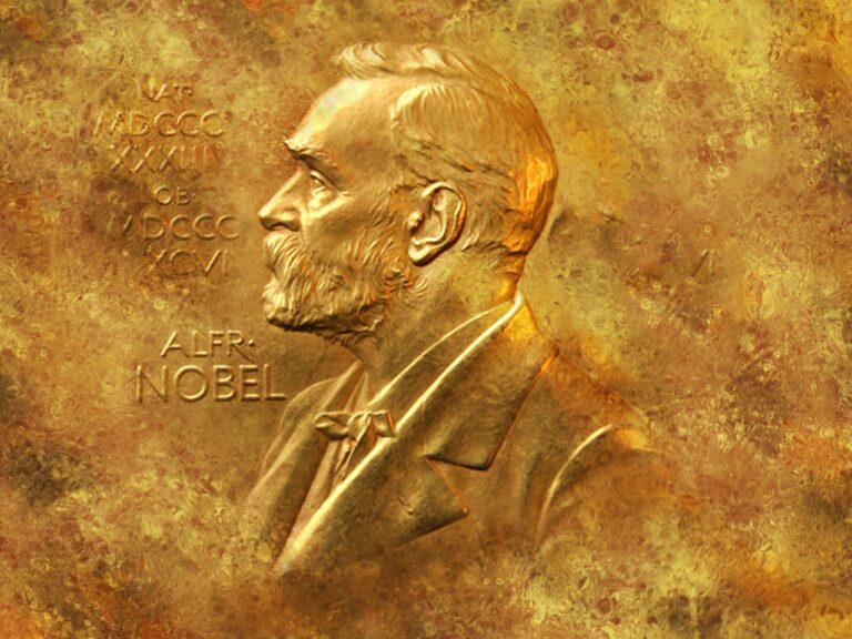 Alfred Nobel věnoval prostřednictvím svého testamentu veškeré své jmění a majetek do fondu, z něhož je každoročně udělována cena za významné vědecké objevy, literární tvorbu a (snad kvůli výčitkám svědomí) za zásluhy o mír ve světě.