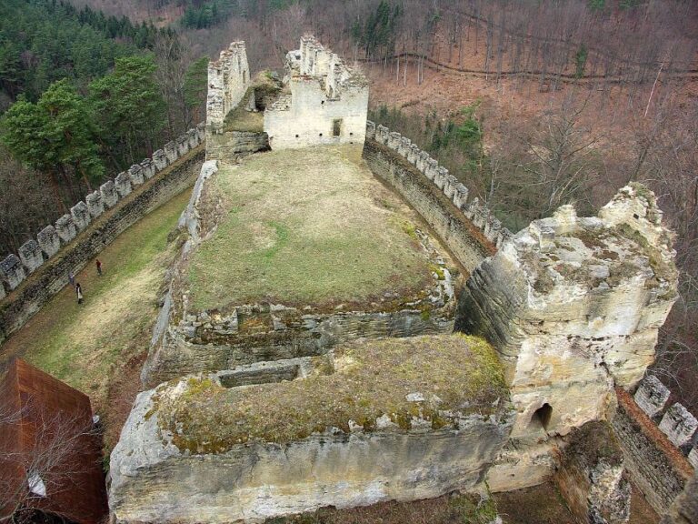ádro hradu Helfenburk. FOTO: H2k4/Creative Commons/CC BY-SA 3.0