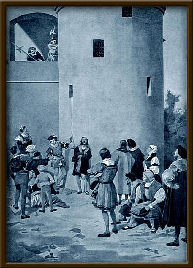 Dalibor na hlad vyzraje: Naučí se hrát na housle a za odměnu dostává od posluchačů něco k snědku.