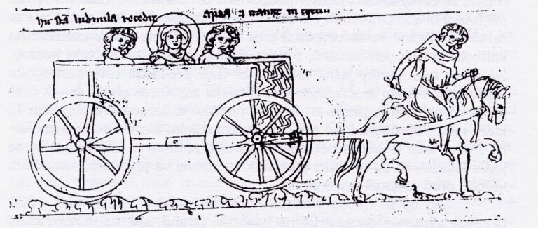 Drahomíra ji nejprve naloží na vůz a pošle na Tetín. Ale i to je málo, tak dalším krokem bude vražda.