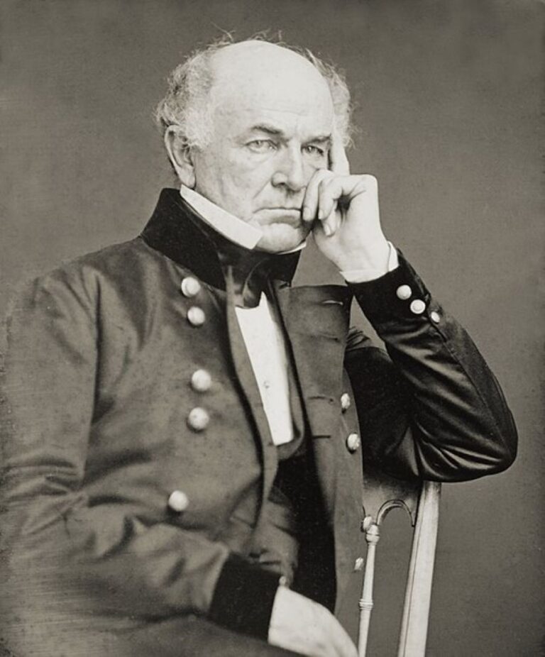 Kapitán Ethan Allen Hitchcock v době vzpoury. Foto: Daguerreotype collection (Library of Congress)/Creative Commons/Public Domain