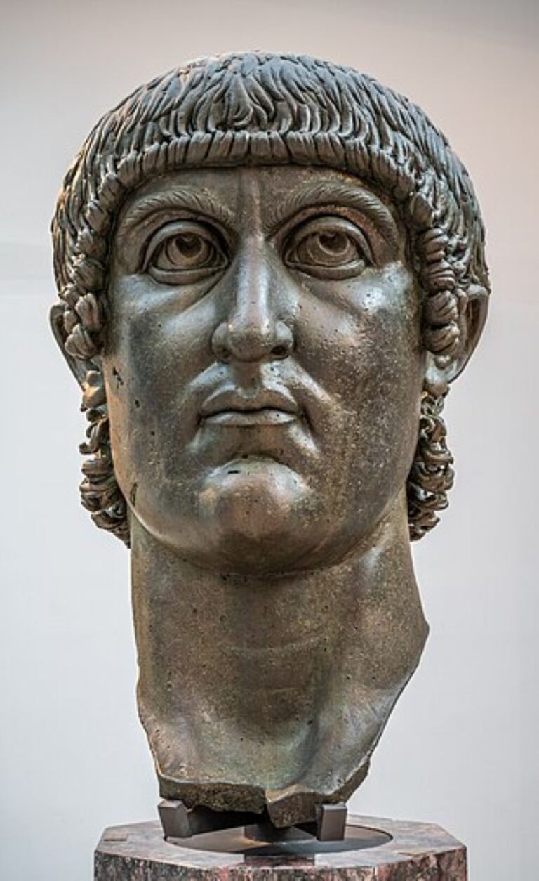 Římský císař Konstantin I. Veliký se nepřímo zaslouží o zrod dnešních Vánoc. Foto: Wilfredor/Creative Commons/CC0 1.0