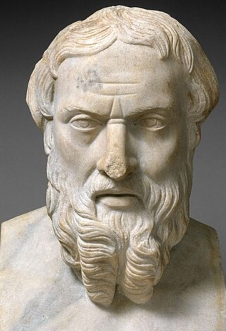 Řecký historik Herodotos si myslí, že na stavbách pyramid pracují ti nejobyčejnější dělníci. Výzkumy ukazují, že se mýli. Foto: https://www.metmuseum.org/art/collection/search/245829/Creative Commons/CC0 1.0