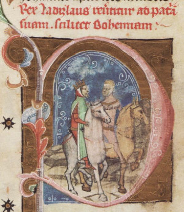 Václav III. Cestuje do Uher. Foto: Neznámý autor/Creative Commons//Public Domain
