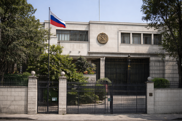 Budova ruské ambasády v Mexico City, spojená s Oswaldovými návštěvami sovětského diplomatického zastoupení před atentátem na prezidenta Kennedyho. Ilustrační foto / Pixabay