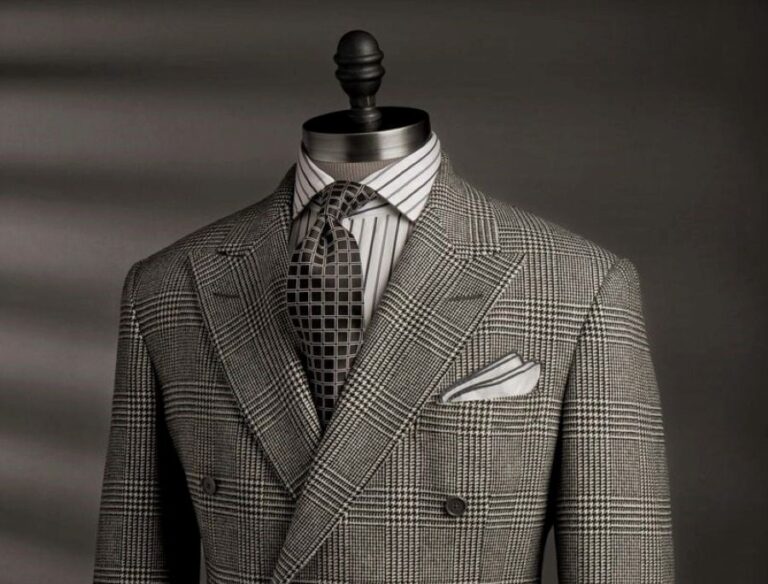 Vzor Glen plaid na zimním saku. Foto: BNTailor/Creative Commons/CC BY-SA 4.0