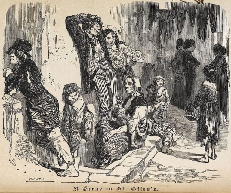 V St. Giles žije hlavně chudina. Foto: Pierdon/Creative Commons/Public Domain