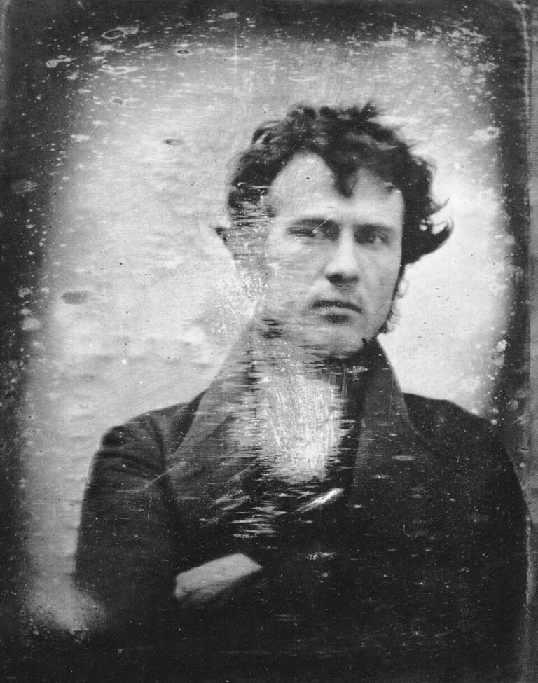 První selfie, které pořídil Robert Cornelius. Foto: Robert Cornelius (1809-1893)/Creative Commons/Public Domain
