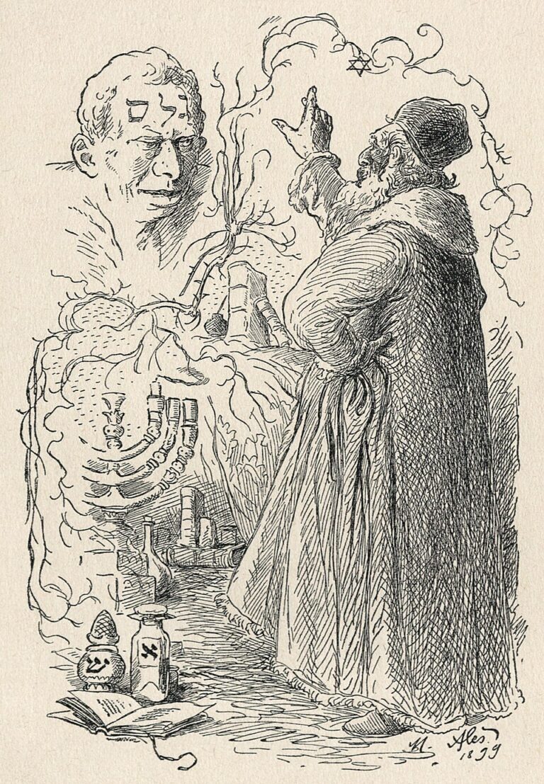 Právě tady Rabbi Löw oživil svéjo Golema,