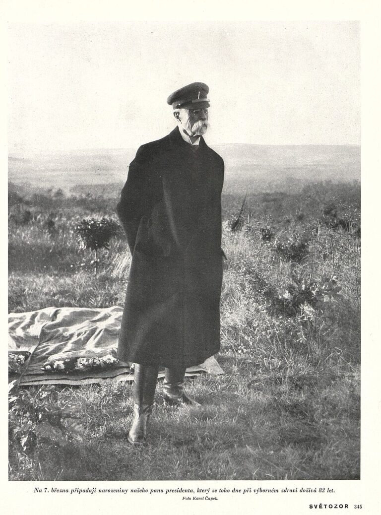 TGM o svých narozeninách