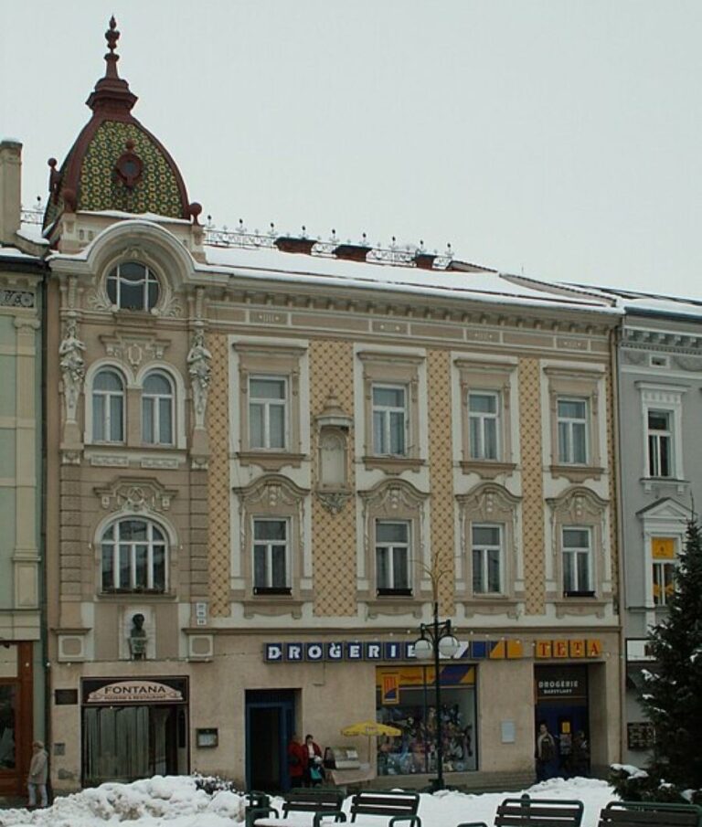 Wolkerův rodný dům v Prostějově. Foto: No machine-readable author provided. RuM assumed (based on copyright claims)/Creative Commons/CC BY-SA 3.0