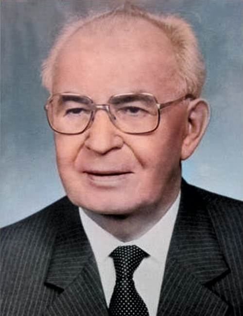 Kolorovaný prezident. V černobílé variantě ho řada čtenářů pamatuje ze školních tříd.