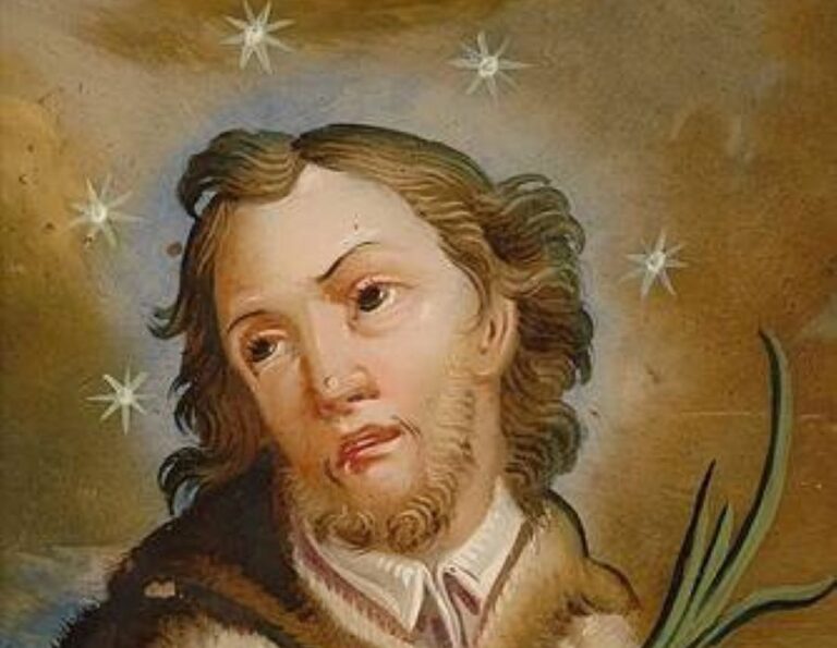 Jan Nepomucký se zkrátka stal nepohodlným. Musel zemřít, protože královi zkomplikoval jeho plány. V době jeho smrti prý na nebi svítilo pět hvězd. Od té doby je světec zobrazován s nimi. Foto: Neznámý autor/Creative Commons/Public Domain