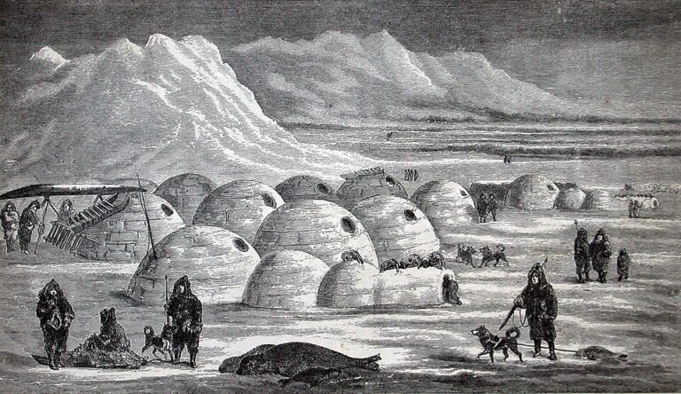 Stavění ledových příbytků není nová záležitost, Inuité ho údajně používají během přesunů už celá staletí.
