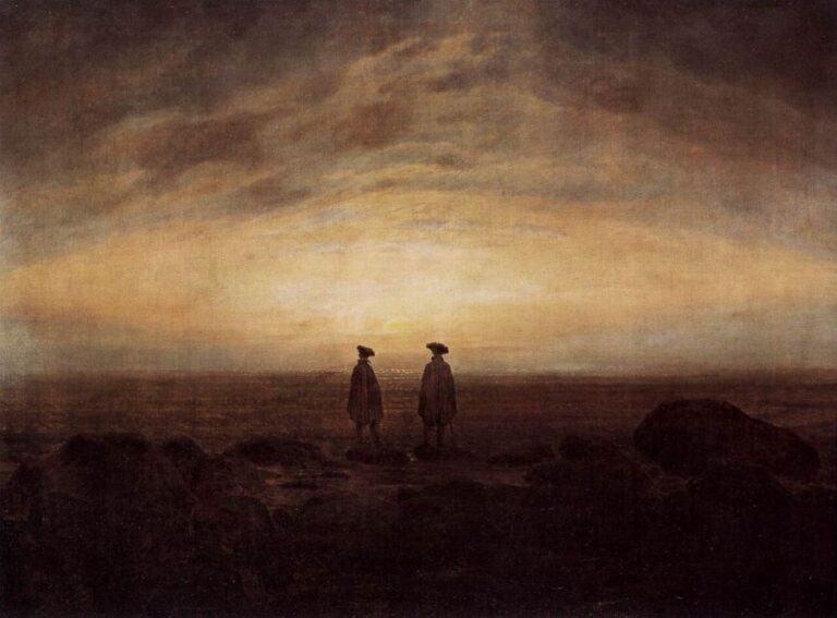 Počasí se v roce 1816 chová hodně neobvykle. Foto: Caspar David Friedrich (1774–1840)/Creative Commons/Public Domain