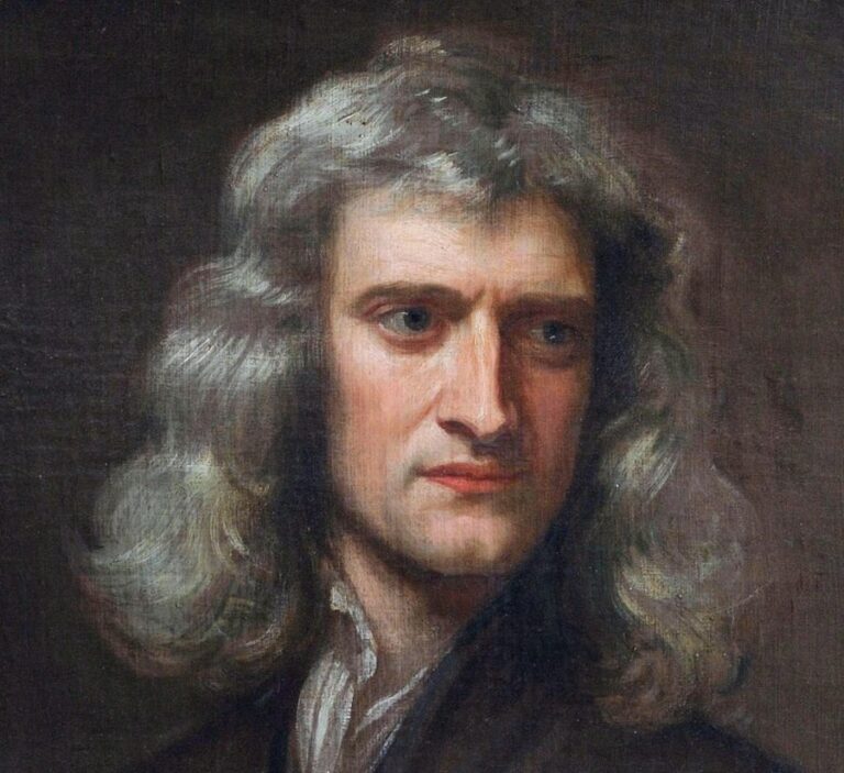 Isaac Newton na práce Královské mincovny dohlíží. Foto: James Thronill after Sir Godfrey Kneller/Creative Commons/Public Domain
