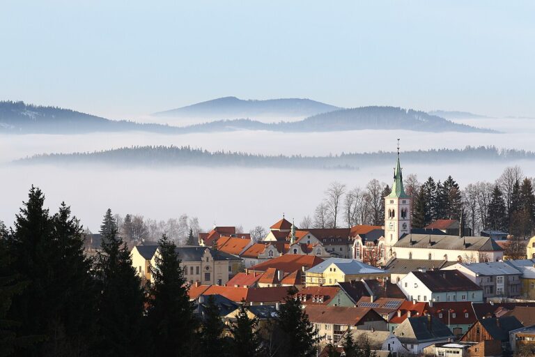 Mlha na venkově obsahuje především přírodní částice, je čistší a má přirozenější pH.