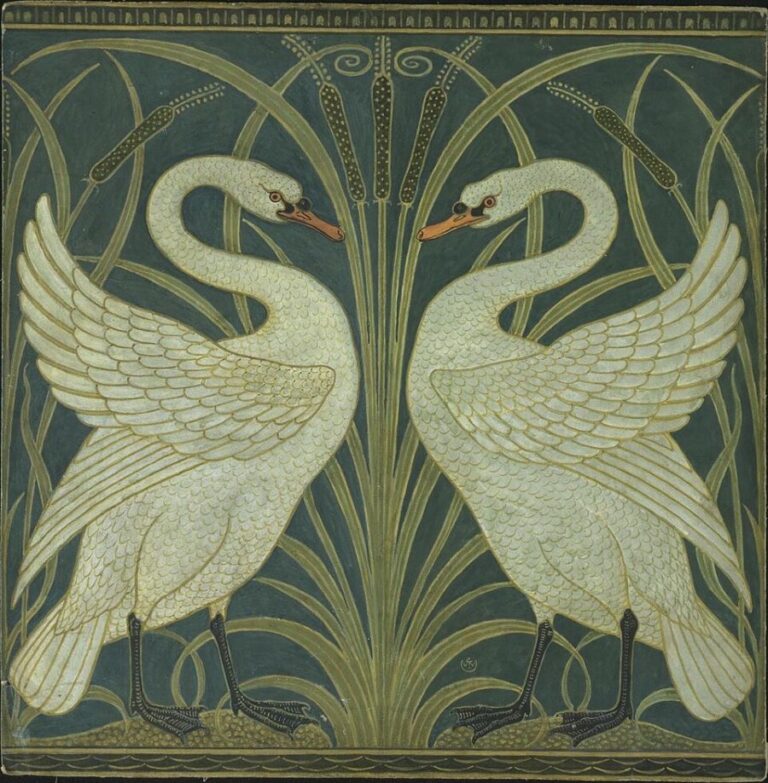 Různé zelené odstíny získávají v salonech a ložnicích mimořádnou oblibu. Ale ty následky… Foto: Victoria and Albert Museum/Creative Commons/Public Domain