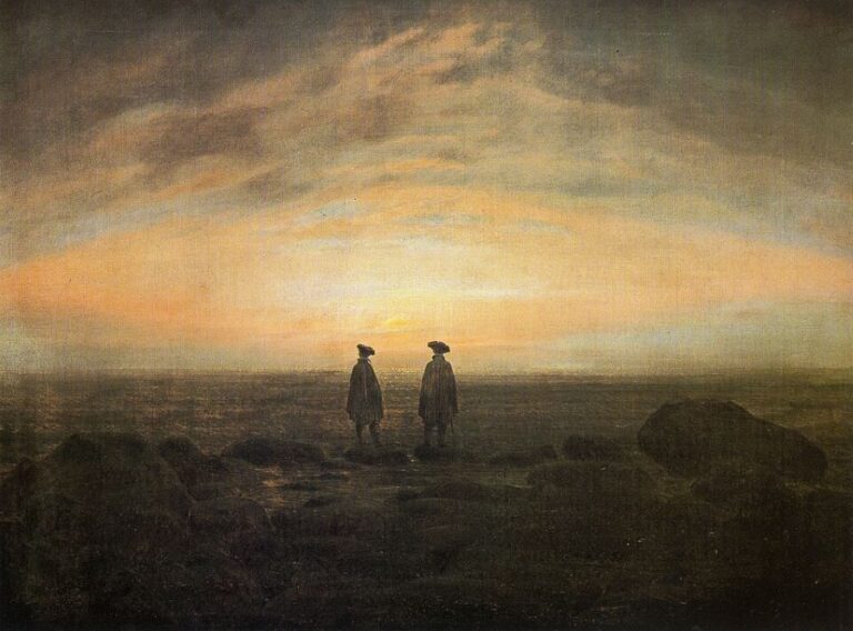 Slunečního záření se na Zemi toho roku dostalo málo. Foto: Caspar David Friedrich (1774–1840)/Creative Commons/Public domain