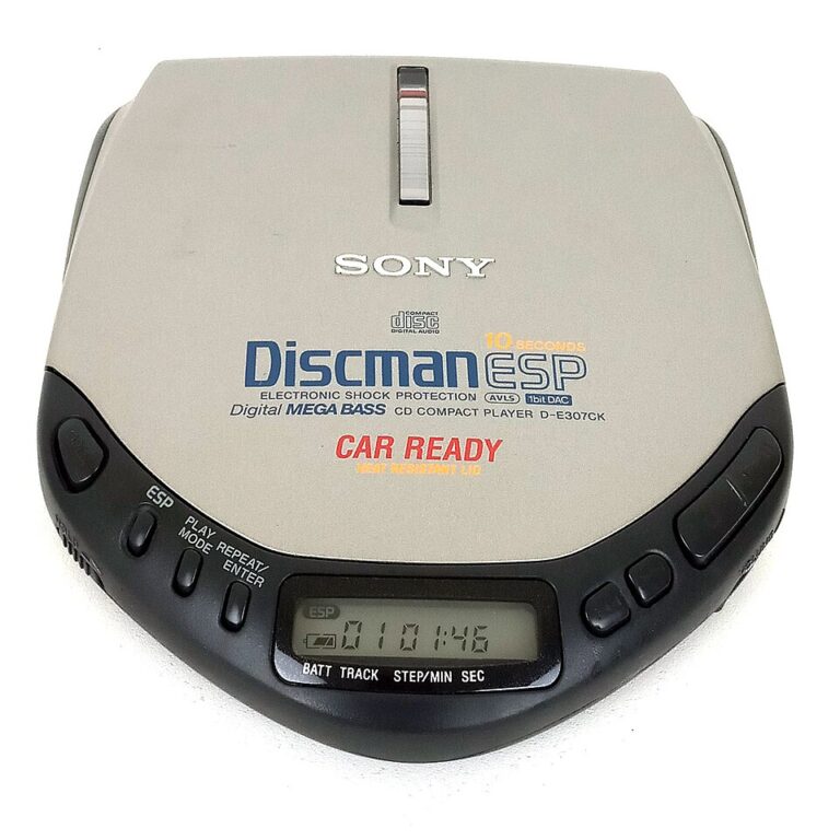 Discman patří k výbavě každého milovníka hudby