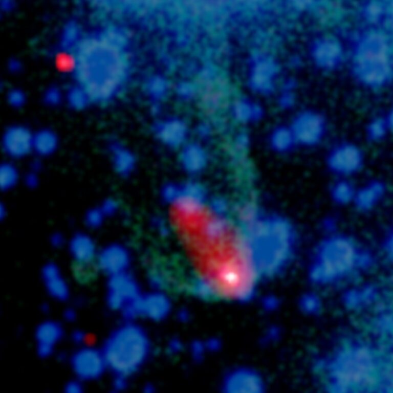 Pulsar černá vdova si doprovodnou planetu dlouho neudrží. Kompletně ji sežere!