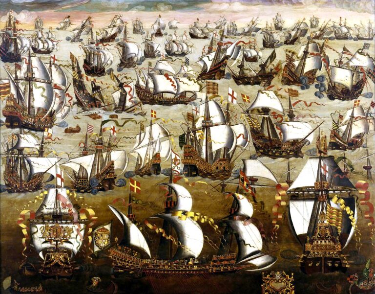 Velká a nejšťastlivější Armada, Neporazitelná Armada... bude poražena.