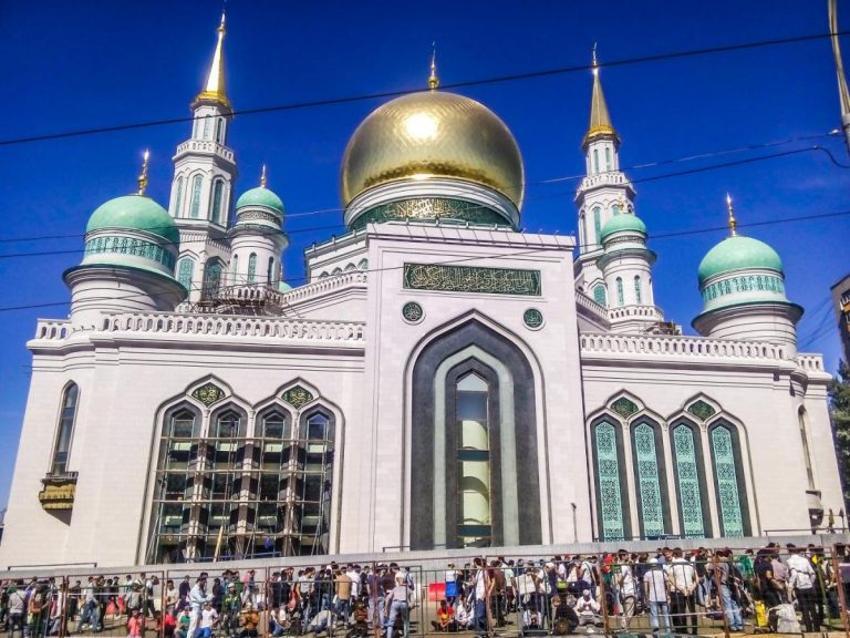 Hlavní moskevská mešita.