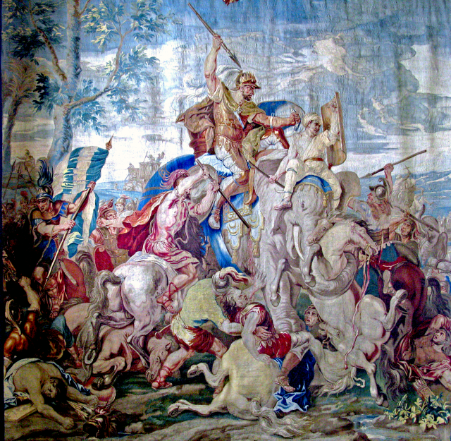 Rozhodující bitva proti Peršanům se udála u Gaugamél.