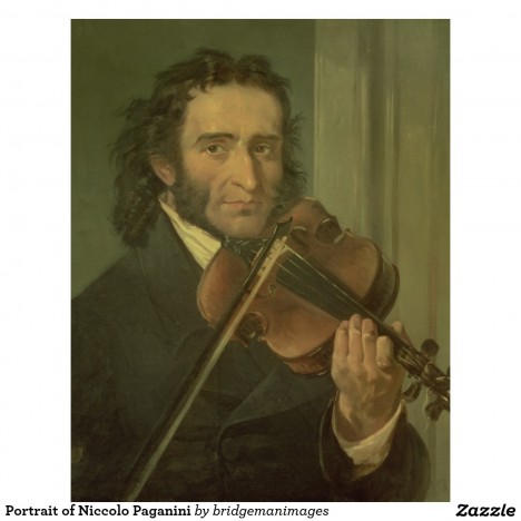 O Paganinim kolují různé historky, třeba že byl schopen dohrát koncert jenom na jedné struně.