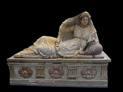 etruský sarkofág