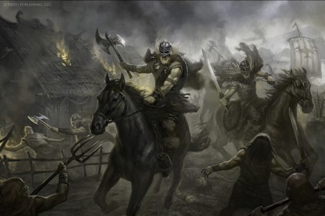 Útočící Vikingové mají zpočátku nad Angličany převahu. Teprve po reformách armády se nad nimi daří zvítězit.